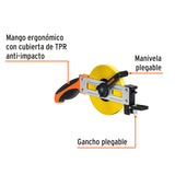 Cinta Métrica Larga 30 m, Metálica, Tipo Cruceta, Truper