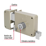 Cerradura Sobreponer Izq Instala-fácil, Caja, Hermex Basic