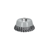 Carda Copa 5' Alambre Trenzado Fino, Multi-rosca, Truper