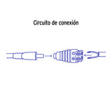 Conector de Energía para Cctv Tipo Hembra, Volteck