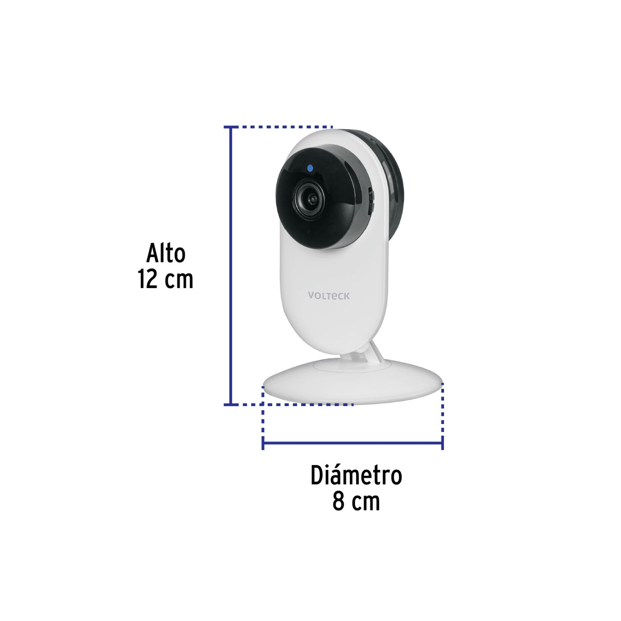 Cámara WiFi Fija 2MP, Volteck