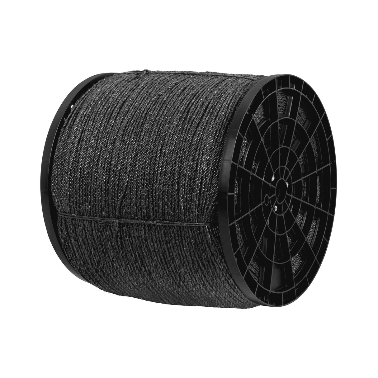 Kilo de Cuerda Negra de Polipropileno 4 mm, Carrete 20 kg