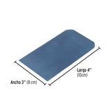 Cuña de 4' X 3' sin Mango, Bolsa con 20 Piezas, Pretul