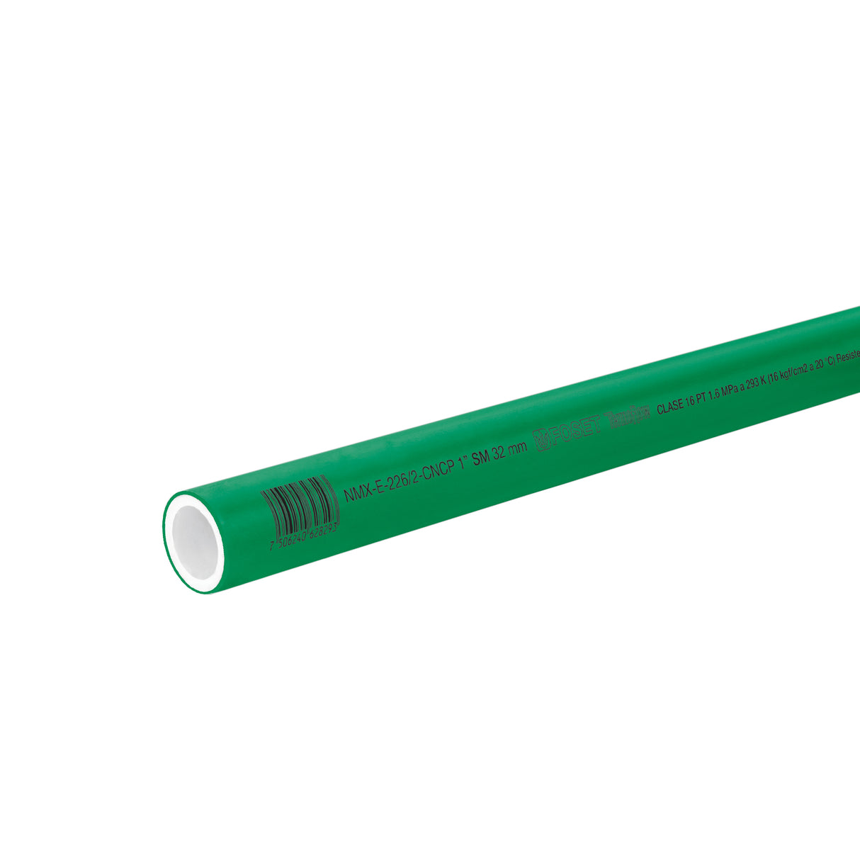Tubo de 32 mm (1') PPR Hidráulico, 4M, 1.4 kg, Foset