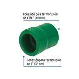 Reducción de PPR 1-1/4' X 1', Foset