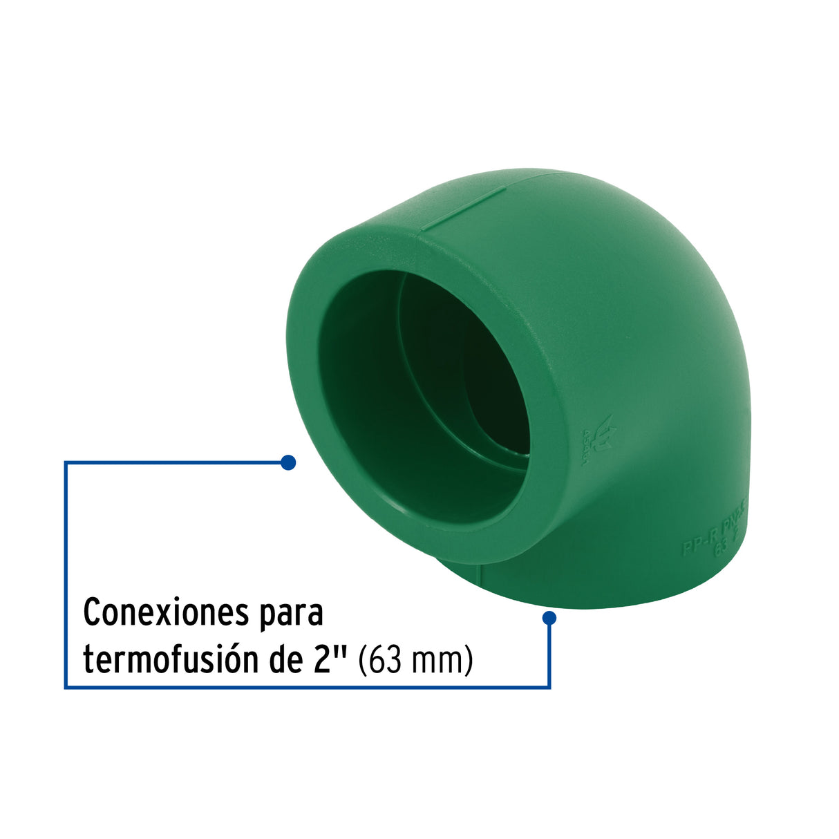Codo 90° PPR, 2', Foset