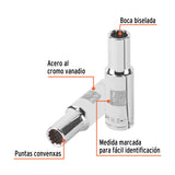 Dado Largo de 7/16' 12 Puntas, Cuadro 1/2', Truper