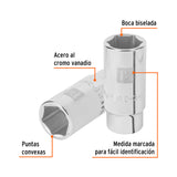 Dado Largo de 1-1/8', 6 Puntas, Cuadro 3/4', Truper