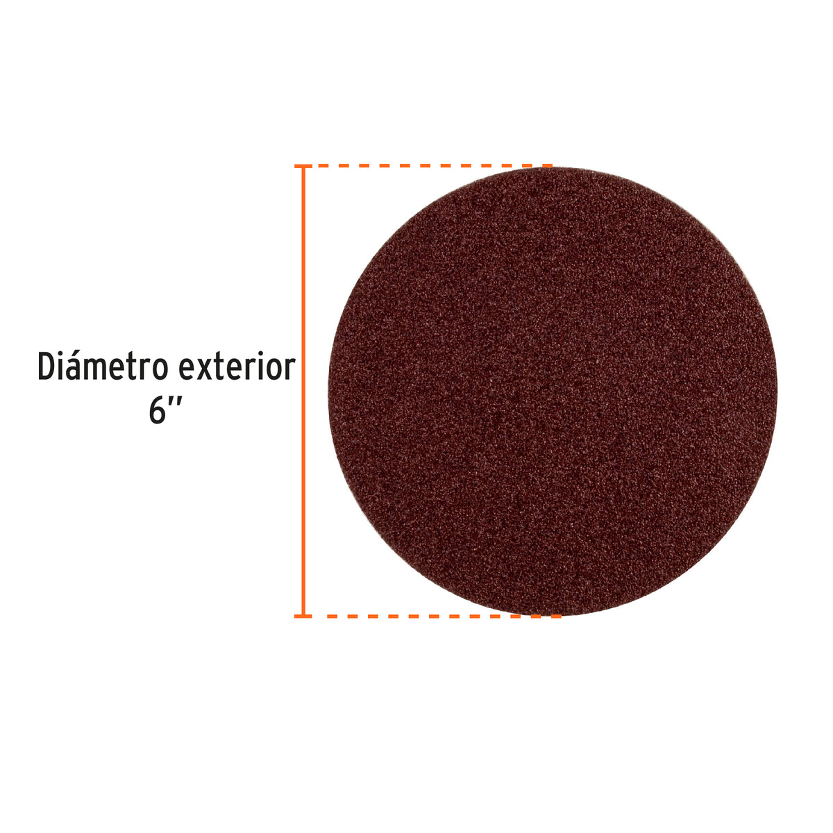Paquete con 3 Discos de Lija 6' Grano 120, para PUL-4X6T