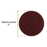 Paquete con 3 Discos de Lija 6' Grano 40, para PUL-4X6T