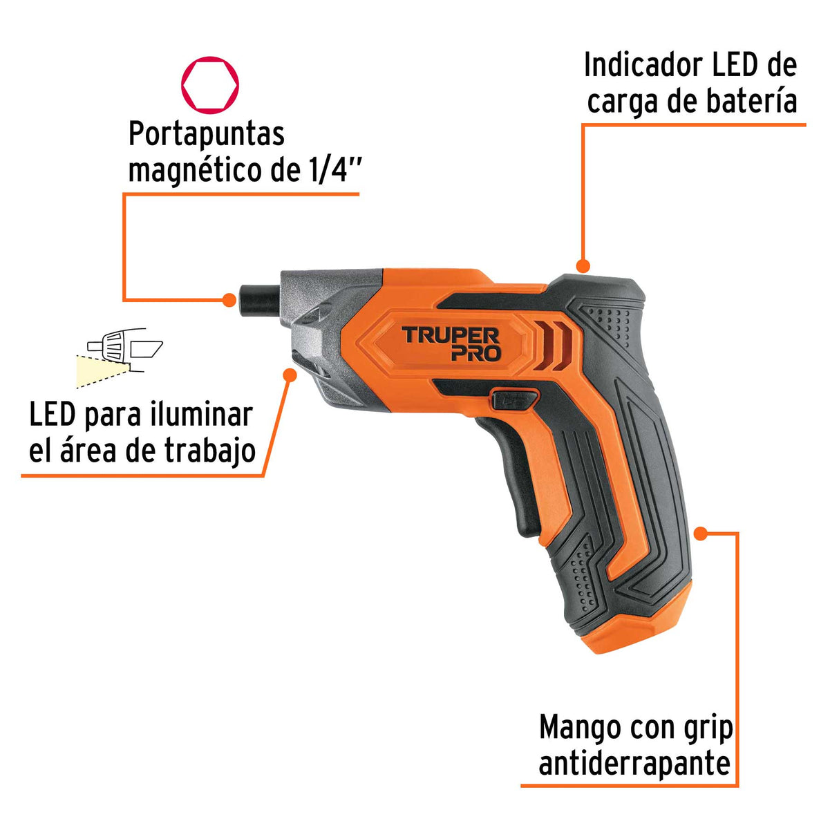 Destornillador 3.6 V, Pro