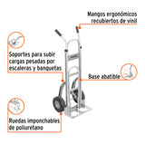 Diablo de Carga de Aluminio 250 kg con Extensión de Base