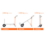 Diablo Convertible de Aluminio 3 en 1, Truper