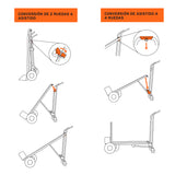 Diablo Convertible de Aluminio 3 en 1, Truper