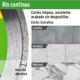 Disco de Diamante de 4-1/2' X 1.8 mm, Rin Continuo, Pretul