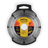 Disco de Diamante de 4' X 1.2 mm Rin Segmentado, Pretul