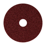 Disco de Lija 4-1/2' con Respaldo de Fibra, Grano 36, Truper