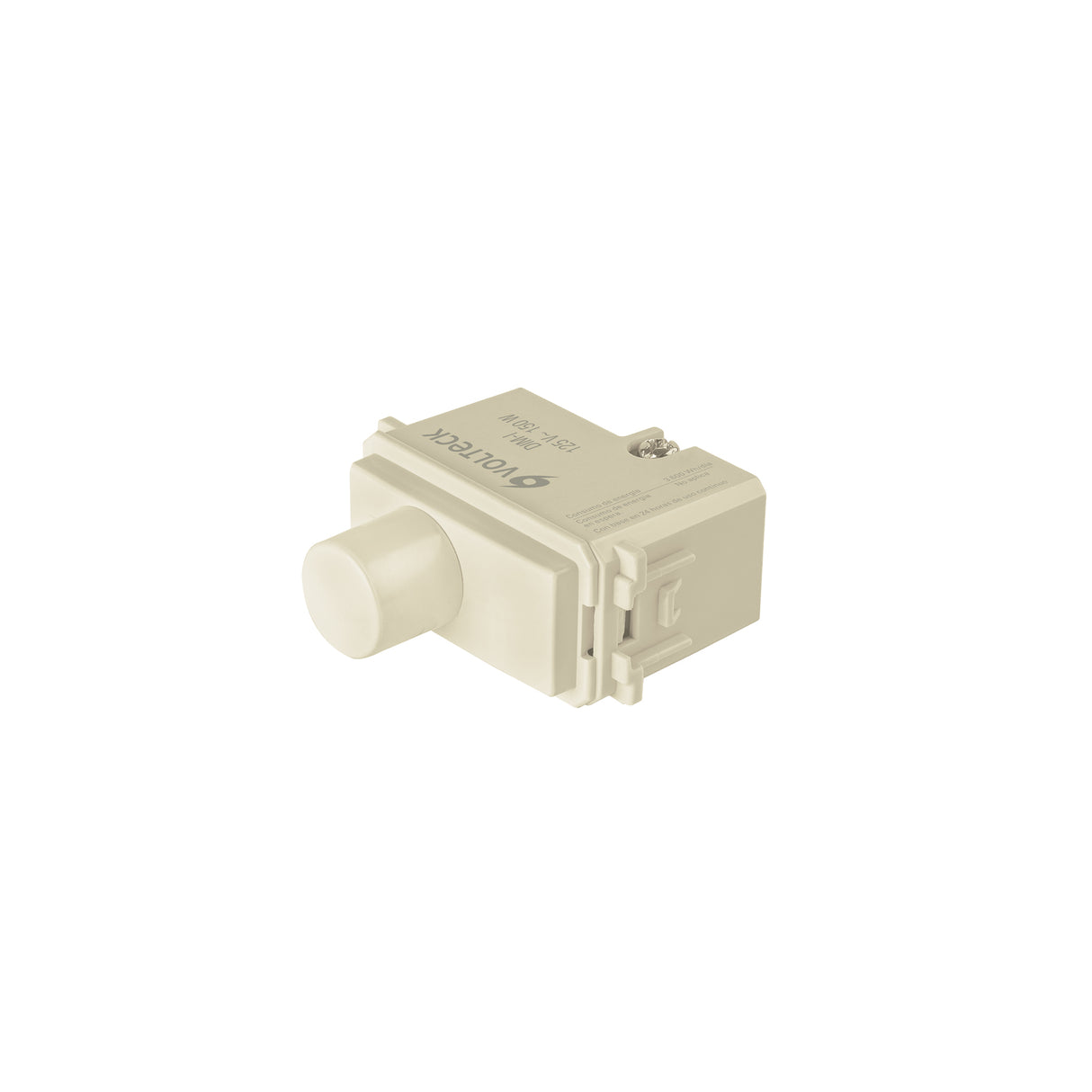 Dimmer Giratorio, Línea Italiana, Marfil, Volteck