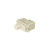 Dimmer Giratorio, Línea Italiana, Marfil, Volteck