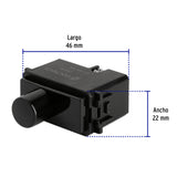 Dimmer Giratorio, Línea Italiana, Color Negro, Volteck