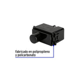 Dimmer Giratorio, Línea Italiana, Color Negro, Volteck