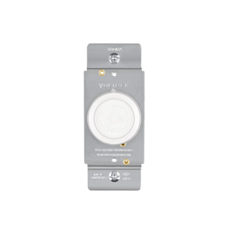 Atenuador de luz giratorio, Standard, blanco, Volteck