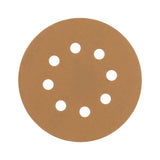 Paquete con 5 Discos de Lija 5' Grano 180, 8 Perforaciones