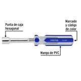 Desarmador de Caja 3/8' Mango de PVC, Pretul