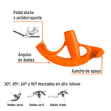 Doblador de Tubo Conduit 3/4', Truper