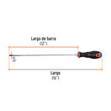 Desarmador de Cruz 1/4' X 12' Mango Comfort Grip, Truper