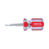 Desarmador Plano 1/4 X 1-1/2' Mango de PVC, Pretul