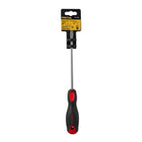 Desarmador Plano 1/4' X 4'Mango Comfort Grip, Pretul