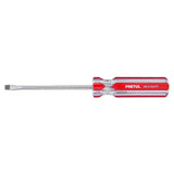 Desarmador Plano 3/16 X 4' Mango de PVC, Pretul