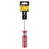 Desarmador Plano 3/16 X 4' Mango de PVC, Pretul