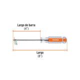 Desarmador Punta Torx T 15 Mango de Acetato, Truper
