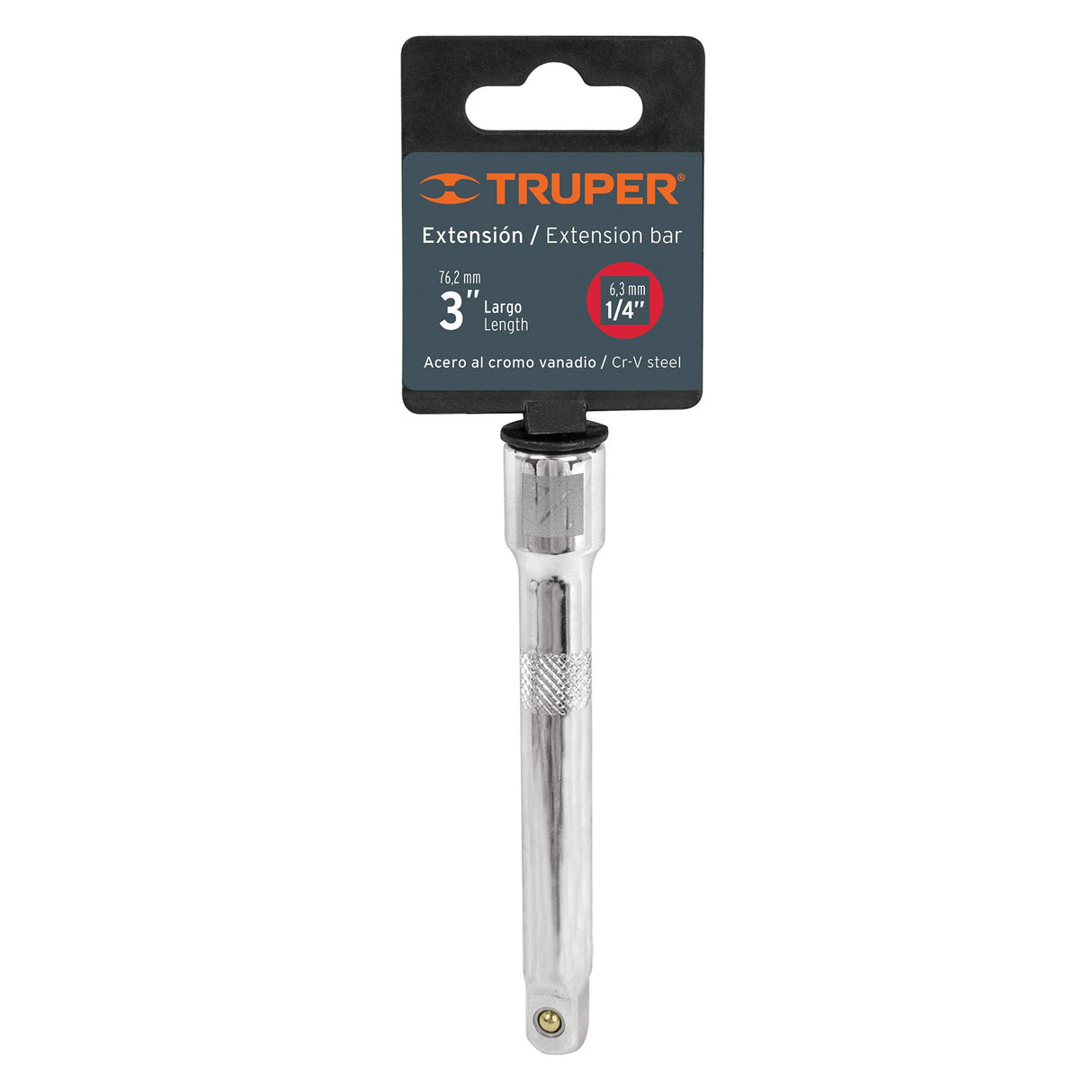 Extensión de 3' para Matraca, Cuadro 1/4', Truper