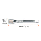 Extensión de 3' para Matraca, Cuadro 1/4', Truper