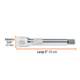Extensión Cuadro 1/2' para Matraca, Largo 5', Truper