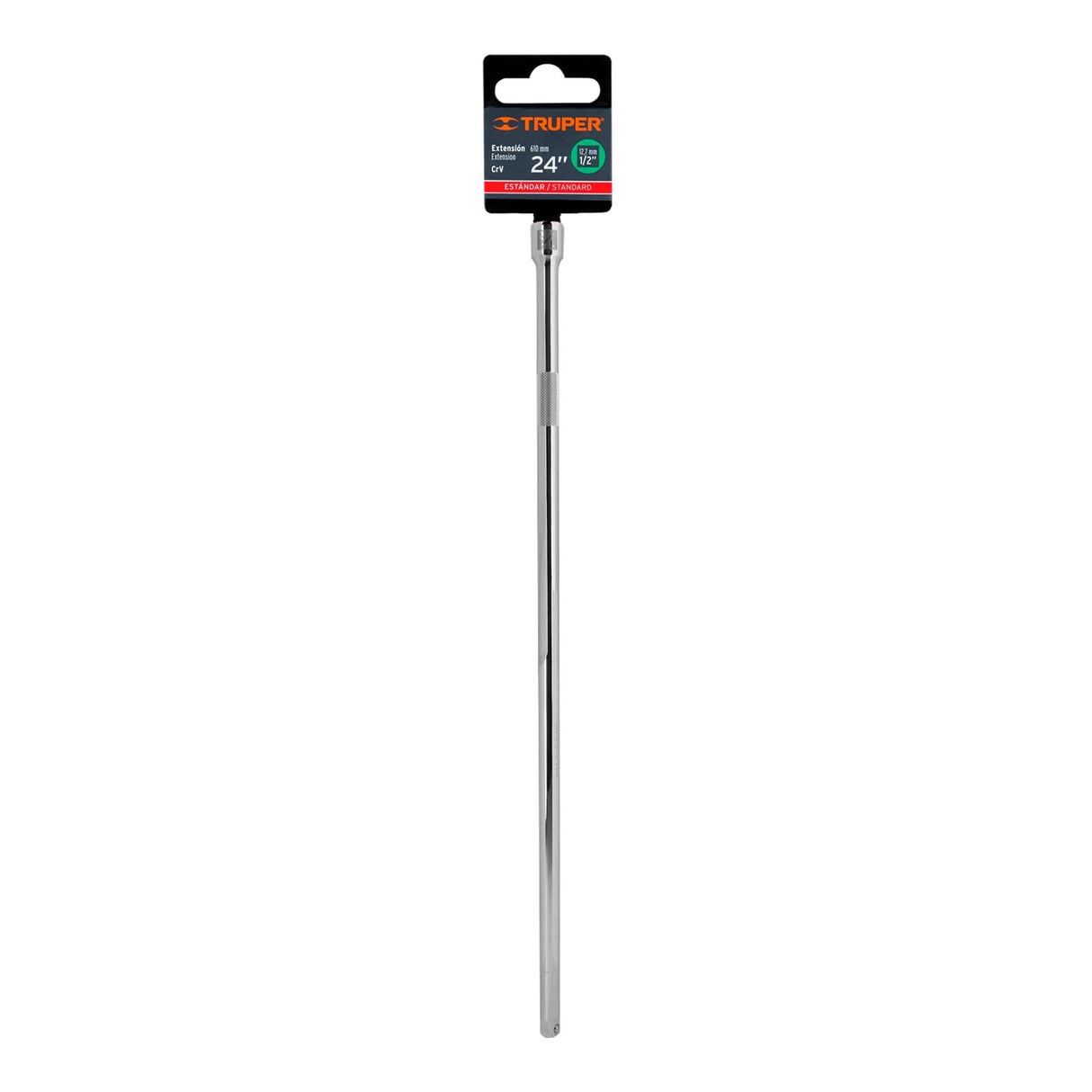 Extensión Cuadro 1/2' para Matraca, Largo 24', Truper