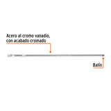 Extensión Cuadro 1/2' para Matraca, Largo 24', Truper
