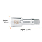 Extensión Cuadro 3/4' para Matraca, Largo 4', Truper