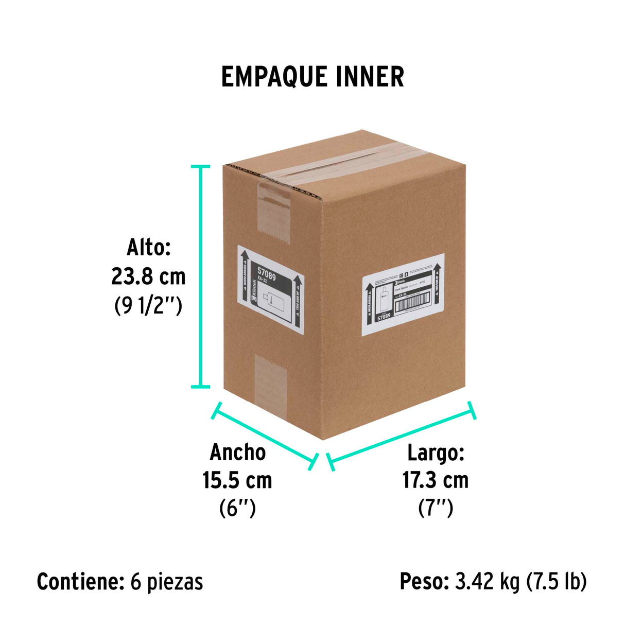 Cera Líquida Ptfe para Auto, 473 ml, Klintek