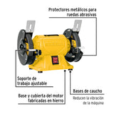 Esmeril de Banco de 5' de 1/6 HP (120 W), Pretul