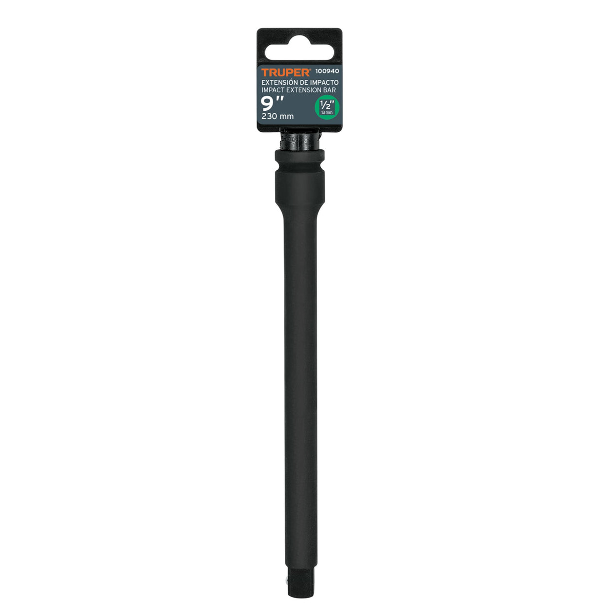 Extensión de Impacto con Cuadro de 1/2', Largo 9', Truper