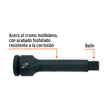 Extensión de Impacto con Cuadro de 3/4', Largo 7', Truper