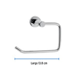 Portarrollo Metálico Acabado Cromo, Foset Element