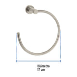 Toallero Metálico de Argolla Acabado Satín, Foset Element