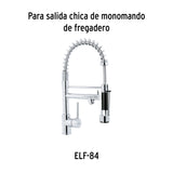 Maneral para Salida Chica Monomando ELF-84, Cromo, Element