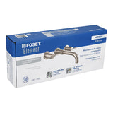 Mezcladora Satín de Pared para Lavabo, Foset Element