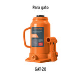 Empaques para Gato Hidráulico de Botella de 20 Ton, Truper